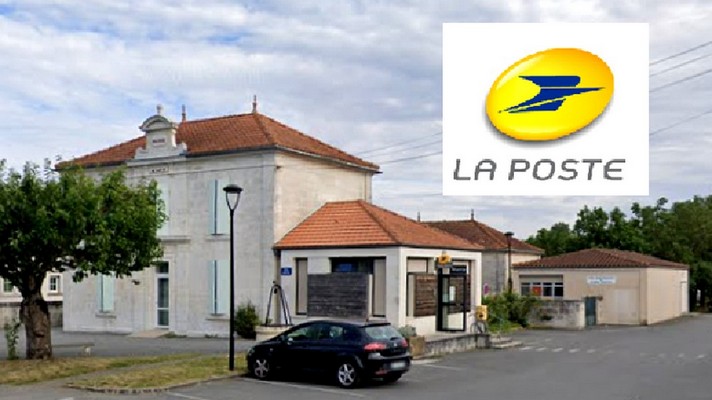 Photo de l'agence postale communale de saint-Sever de Saintonge