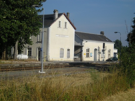 Gare de beillant à Saint-Sever de Saintonge