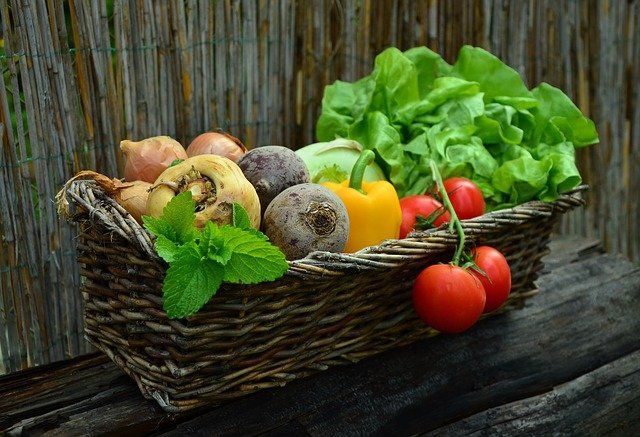 Vegetables Basket Vegetable Basket  - congerdesign / Pixabay