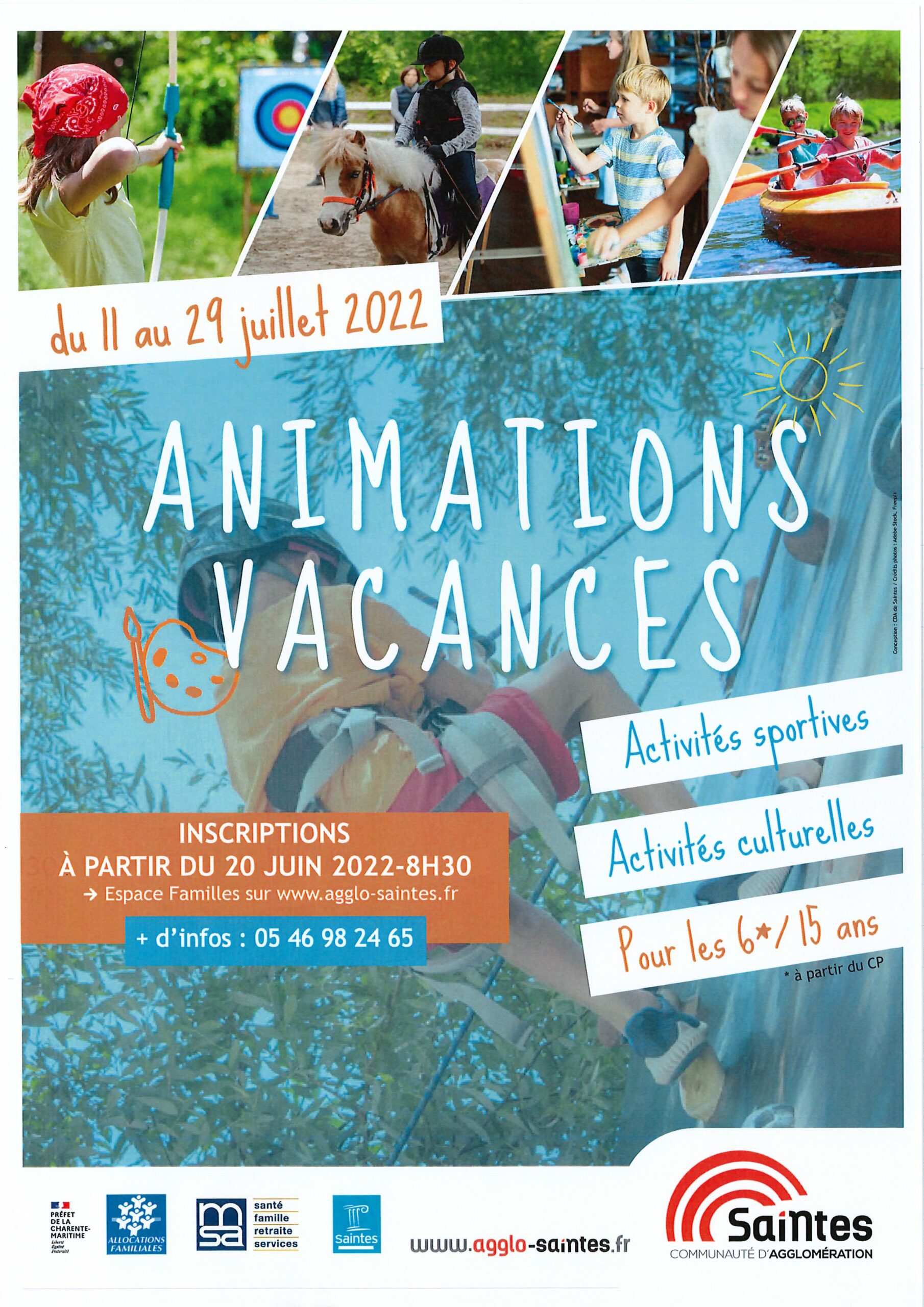 Animations vacances
